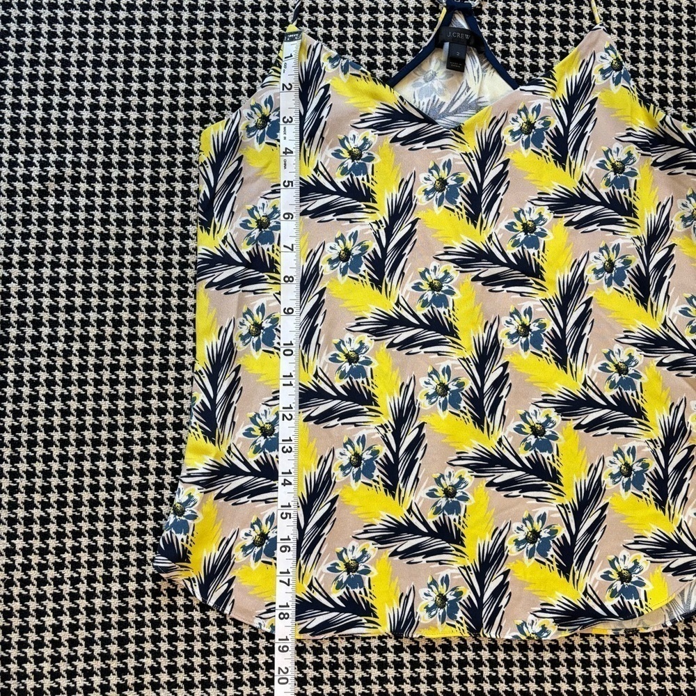 J. Crew | ‘Carrie’ Spring Meadow Silk Cami - Picture 13 of 14